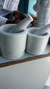 Marble Mortar & Pestle